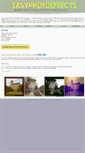 Mobile Screenshot of easyphotoeffects.com